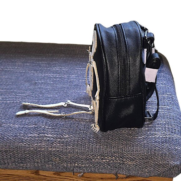 Bath & Body Works Glow in the Dark Skeleton Mini Backpack – Halloween Bag - Picture 2 of 5